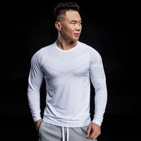 new long sleeve t shirt sport quick dry gym fitness training hiking running jogging bodybuilding man sweatshirt tops clothes