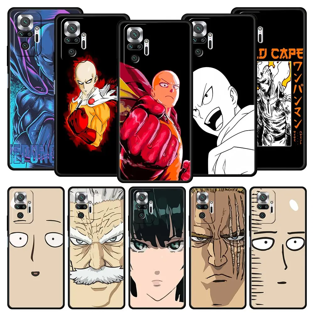 

Anime One Punch Man Saitama For Redmi 10C Case For Xiaomi Redmi Note 12 11 Pro Plus Phone Case 10S 9S 9 9T 8T 9C 9A 8 8A 7 Cover