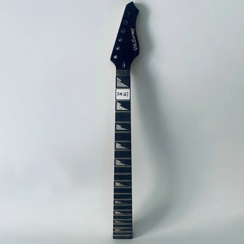 FN267 Floyd Rose электрическая гитара получистовая черная цвет 22 лада Shar Fin инкрустация