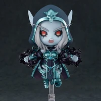 cgs clay q version 1671 world of warcraft sylvanas windrunner action figures assembled models childrens gifts anime