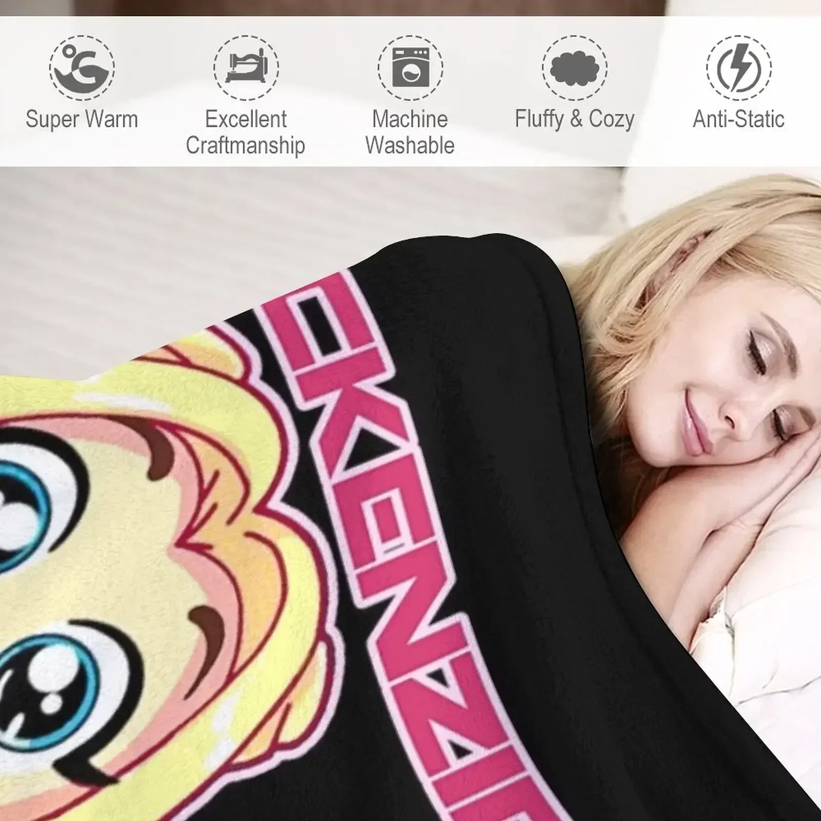 Mackenzie Hey Cuties пледы фланелевые тонкие клетчатые мягкие плюшевые плед-одеяла