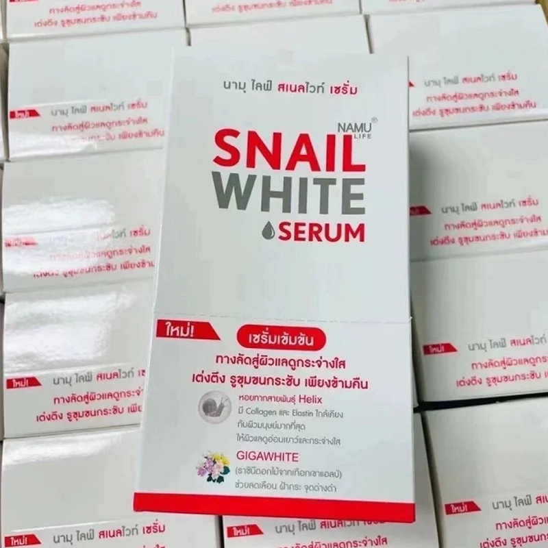 

7 мл * 6 шт./коробка, отбеливающая блестящая Сыворотка для лица