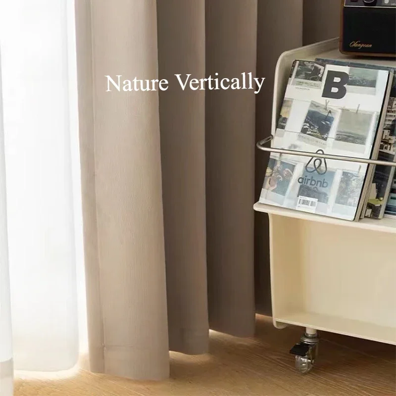 Шторы из синели с высоким затенением для гостиной современный светильник