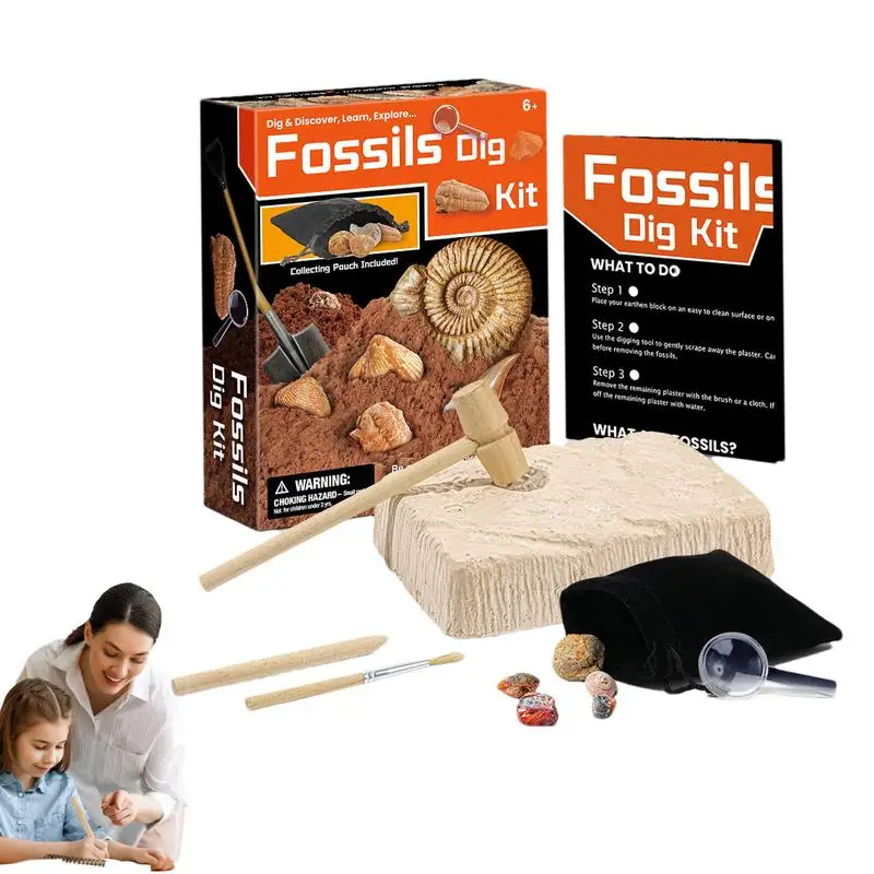 

Digging Gemstone Dig Kit Gem Mining Tool Geographic Educational Toys STEM Science Kits For Mineralogy And Geology Enthusiasts