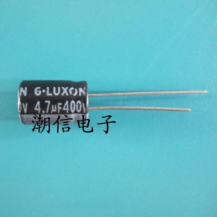 

NEW ORIGINAL 100PCS/LOT Electrolytic capacitor 400V/4.7UF volume 8*12mm