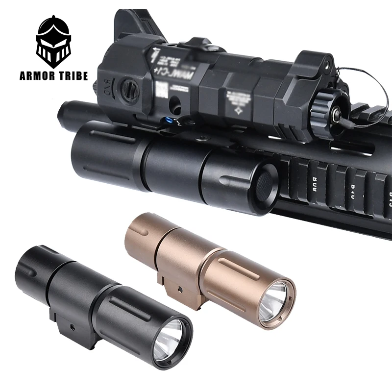 Tactical Modlit PLHv2 PDW350 mini scout light metal torch white LED 1000lm Flashlight M300 M600 Airsoft hunting lamp 20mm Rail