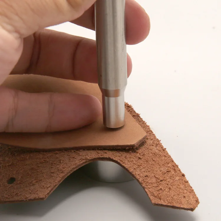 Инструмент для работы с кожей из нержавеющей стали инструмент высечки отверстий