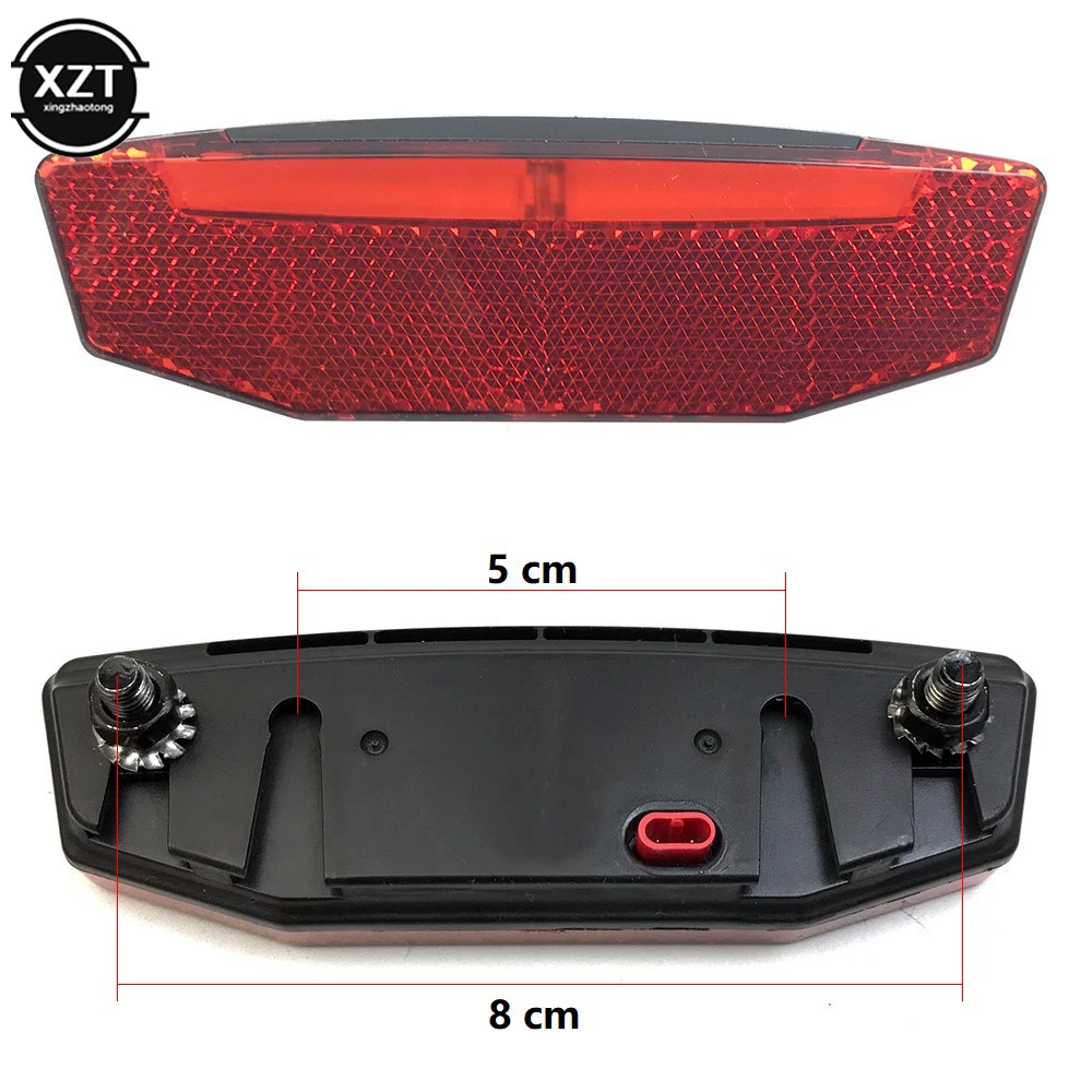 Задний фонарь для электровелосипеда 6 в-60 в задний скутера ночная безопасность