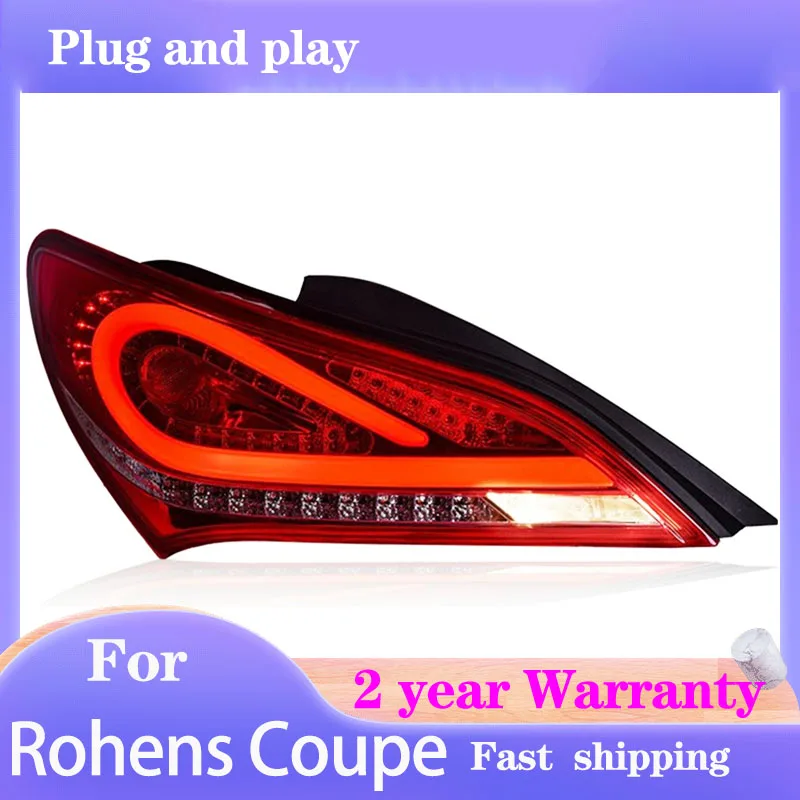Автомобильные фары для Rohens Coupe 2009-2012 автоматические задние фонари в сборе