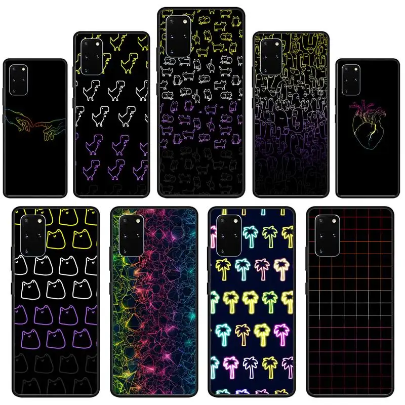 

Animal Dinosaur Tree Square Hand Phone Case for Samsung S7 Edge S20 Fe Lite S21 S30 Ultra S8 S9 S10 E Plus Fundas Shell Cover