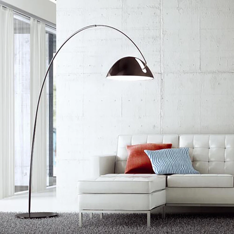 

Pluma Floor Lamp Designer Iron Fishing Floor Lamps For Living Room Bedroom Study Nordic Decor Light Home Lighting Standing Lamp