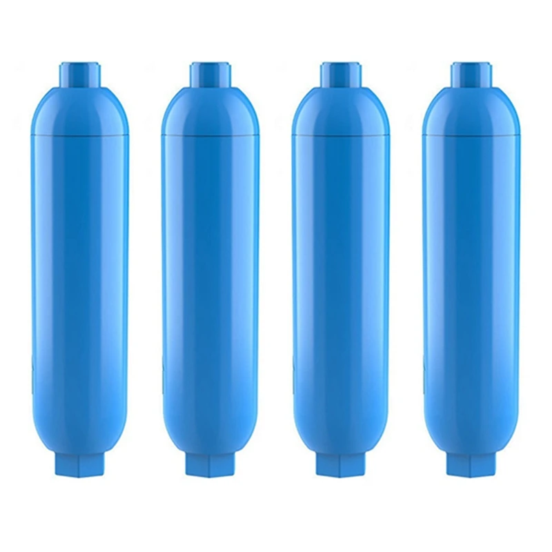 

4 Pack RV Water Filter System RV Water Hose Filter With Four Copper Tubes Fit For Marine Campers Travel Trailers Boats