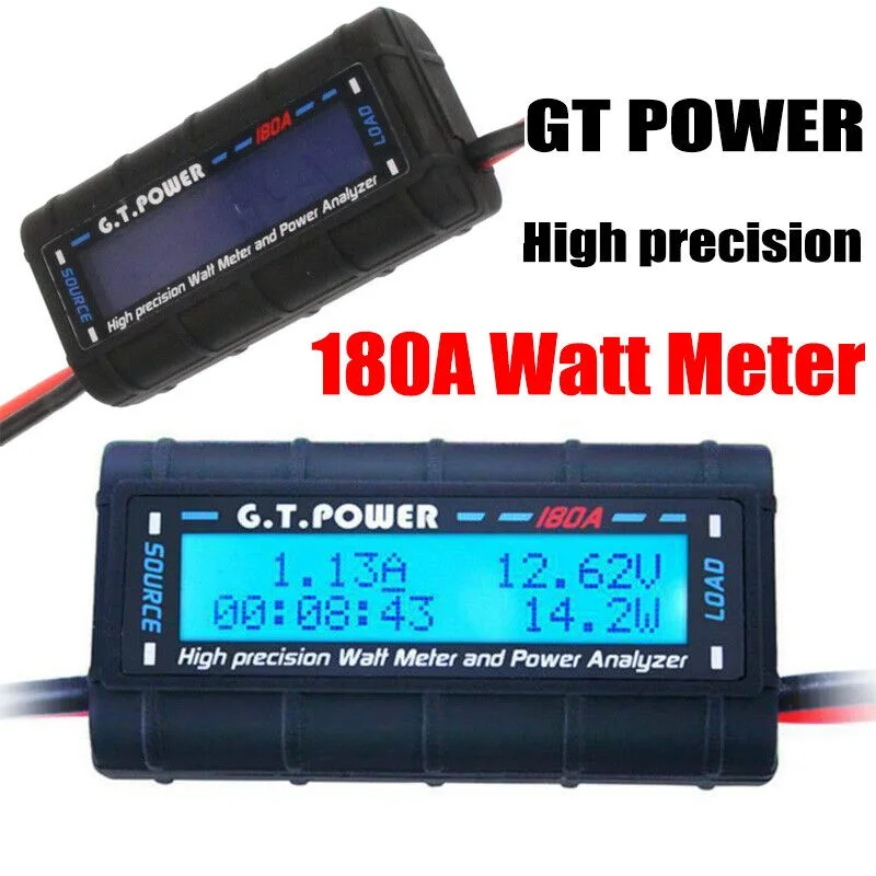 

GT Power 180A Watt Meter & Power Analyser for RC Model lipo battery