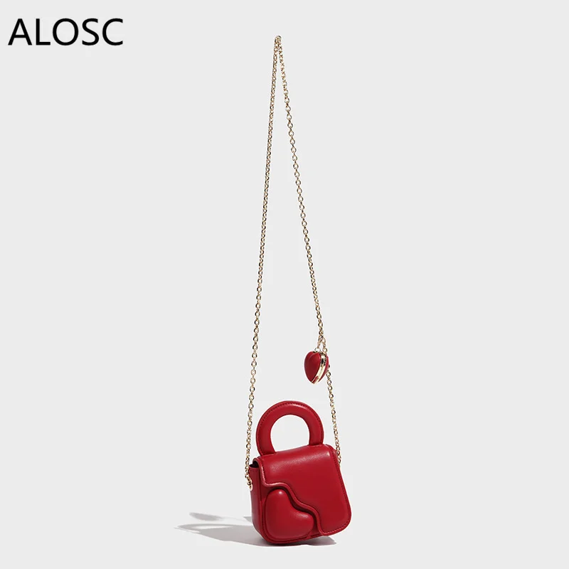 

Fashion Chian Shoulder BBag For Women Mini Small Love Bag Luxury Square Bag Trend Party Handbag Bag