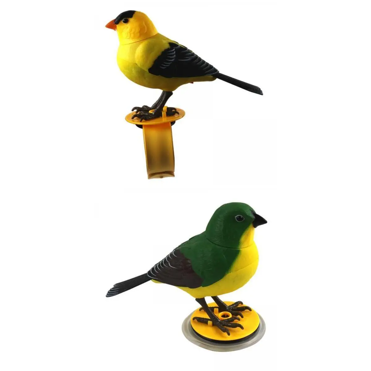 

2pcs Activated Gifts Talking Parrot Pet Toy Voice Control Singing Bird