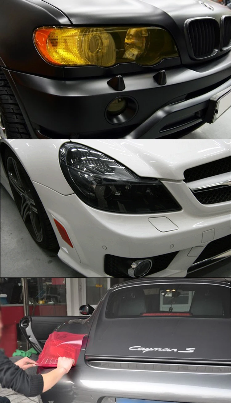 Защитная пленка для автомобильных фар Виниловая наклейка на заднюю фару Volkswagen