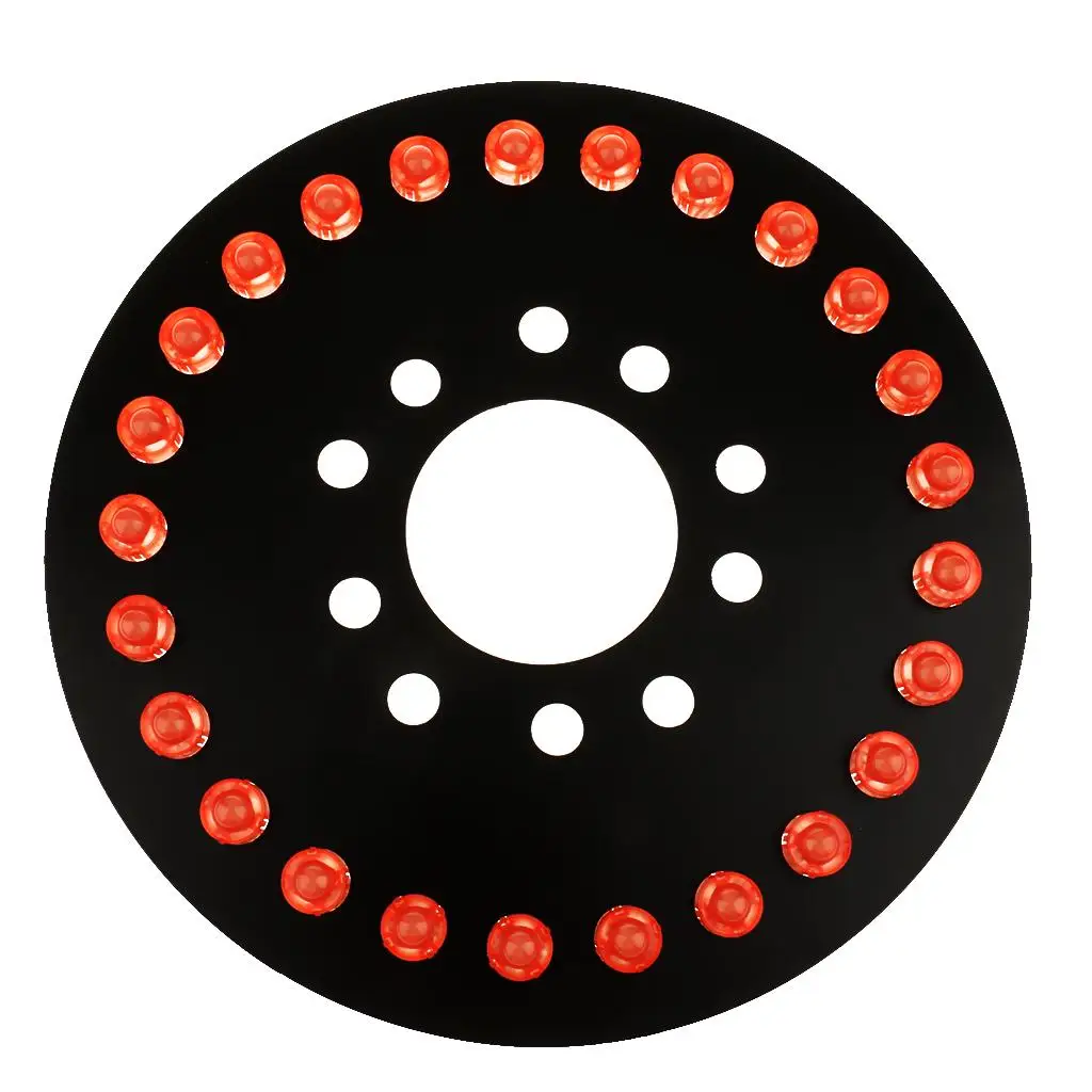 

3rd Brake Decor Spare Tire 25 LED Wheel Light for Wrangler JK