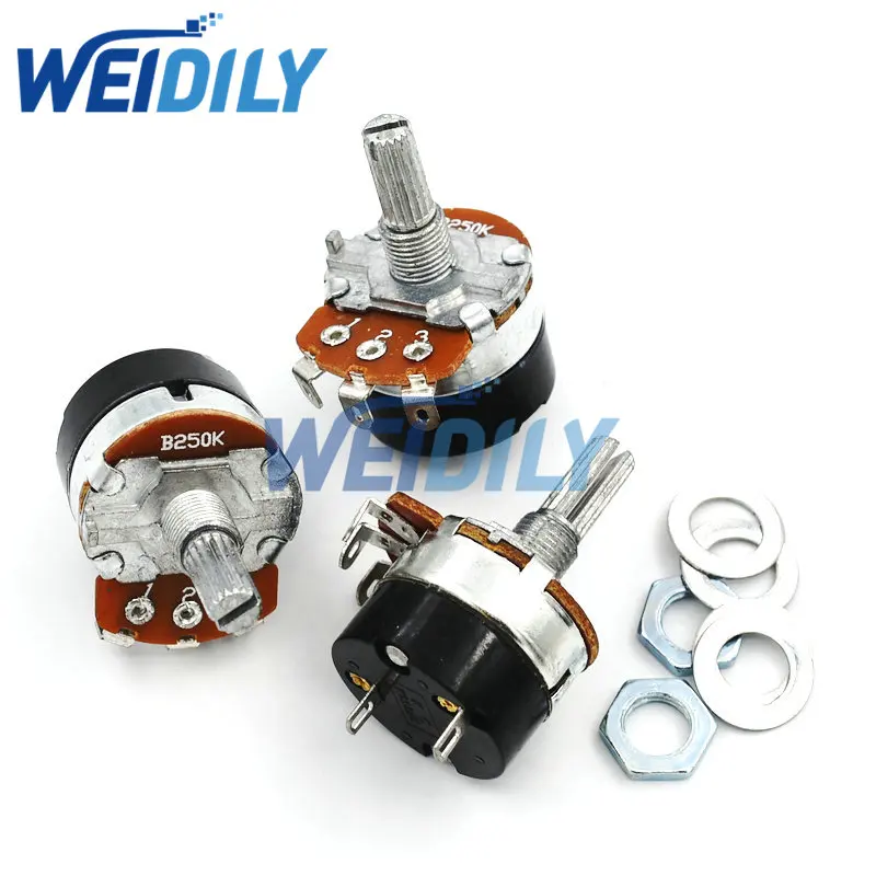 

2 шт., регулятор яркости с переключателем, потенциометр WH138 250K ohm