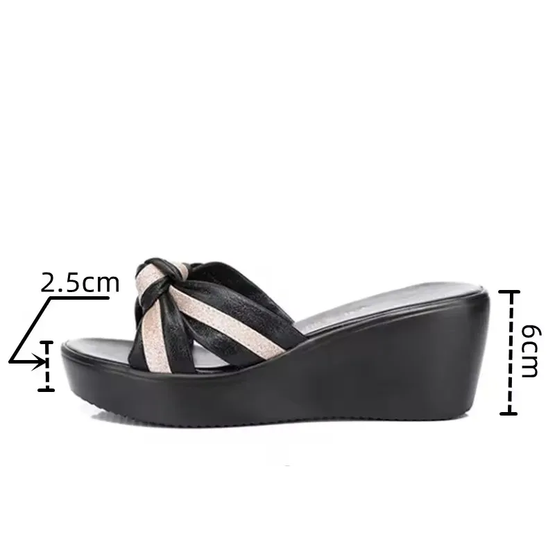 Женские босоножки на танкетке 6 см золотистые или красные кожаные сандалии