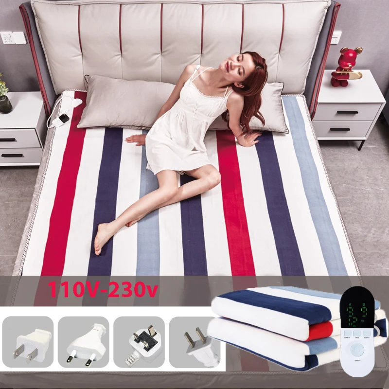 

Winter Body Warmer Volt Electric Blanket Double 110v Heating Blanket Single Double Mattress Thermostat Electric Heating Blanket