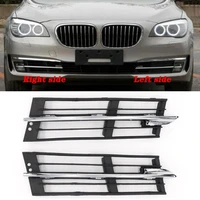 car front lower bumper grilles fog light cover vent for bmw 7 series f01f02 2011 2012 2013 2014 2015