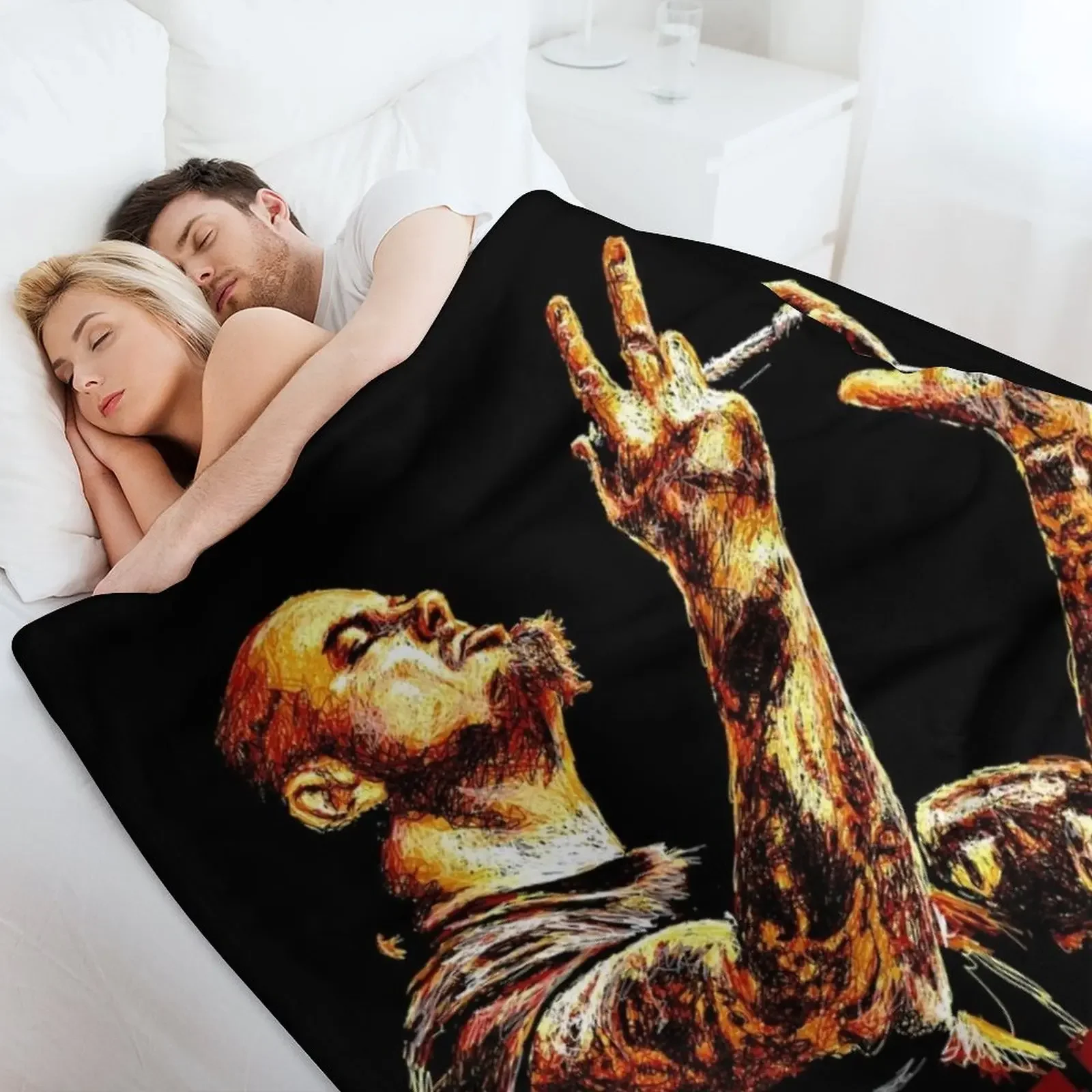 Одеяло Phil Anselmo для дивана тонкие дизайнерские одеяла