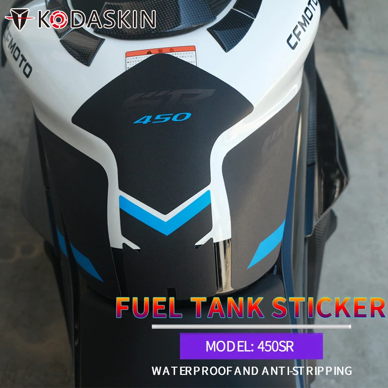 

Наклейка на газовый коленный захват для CFMOTOR 450SR защитная накладка на бак мотоцикла