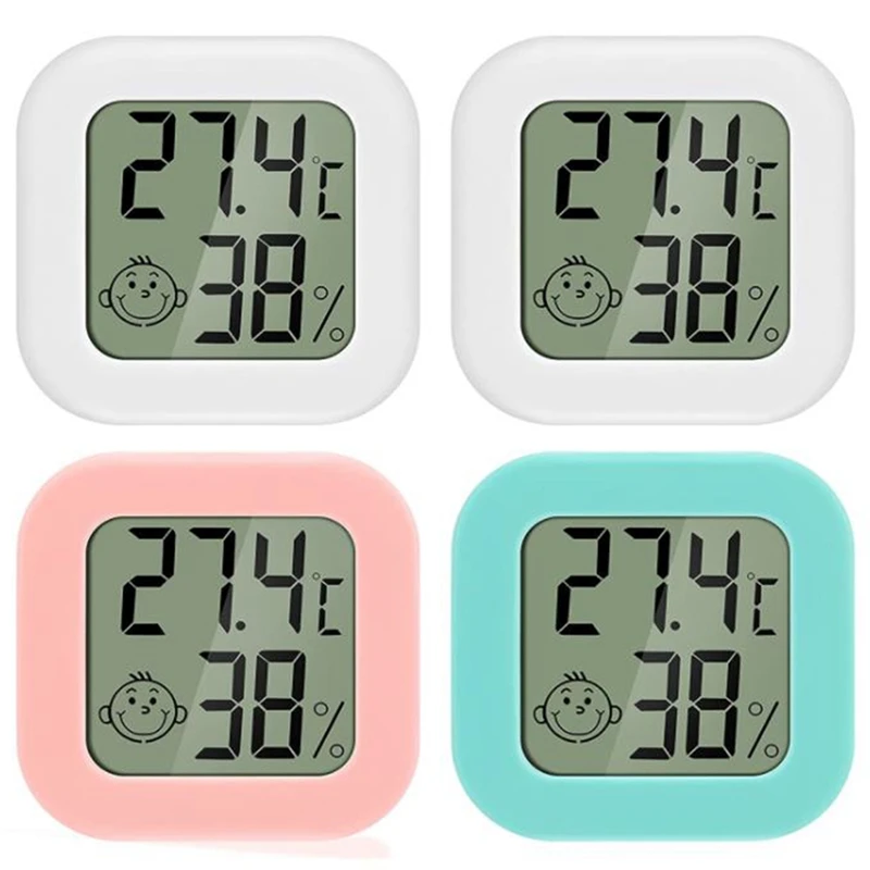 

LCD Digital Thermometer Hygrometer Indoor Room Electronic Temperature Humidity Meter Sensor Gauge Weather Station For Home