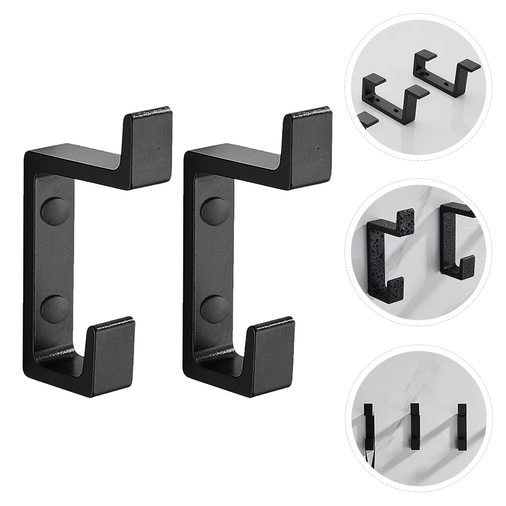 

2pcs Coat Storage Hanger Heavy Hat Hook Stylish Home Storage Hook