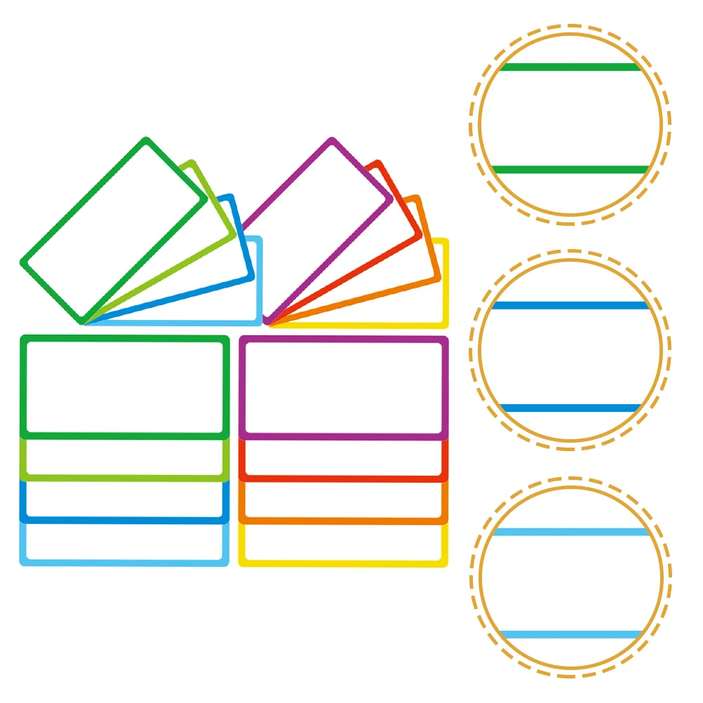 

16Pcs Magnetic Dry Erase Labels Name Plate Tags Reusable Label Stickers Nameplates