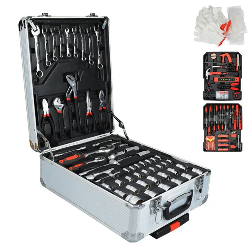 

499 Pcs Tool Set Hand Kit Auto Repair Garden Box Mechanic Automotive Sets for Car Motorcycle Tools