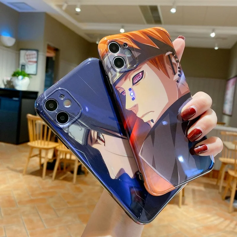 Чехол для телефона Naruto IPhone 13 pro max 7 / 8 Plus X XS XR Max 11/12/Pro/милый мультяшный
