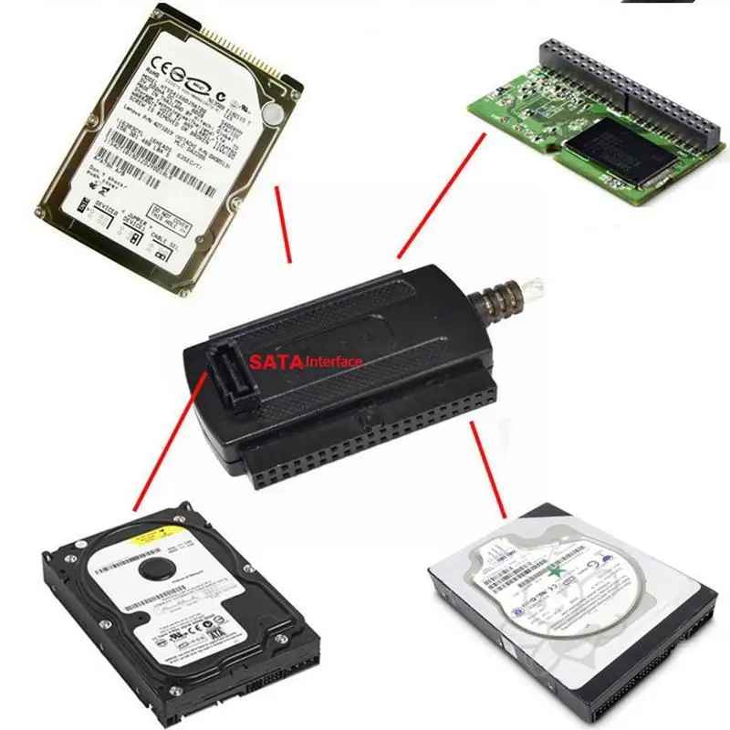 Кабель-переходник для жесткого диска Hdd 2 0 дюйма sata/Ide |