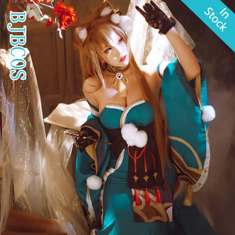 

Genshin Impact Miss Hina Косплей Костюм гору сексуальное платье-трансформер для вечерние НКИ Хэллоуин костюм гору полный комплект