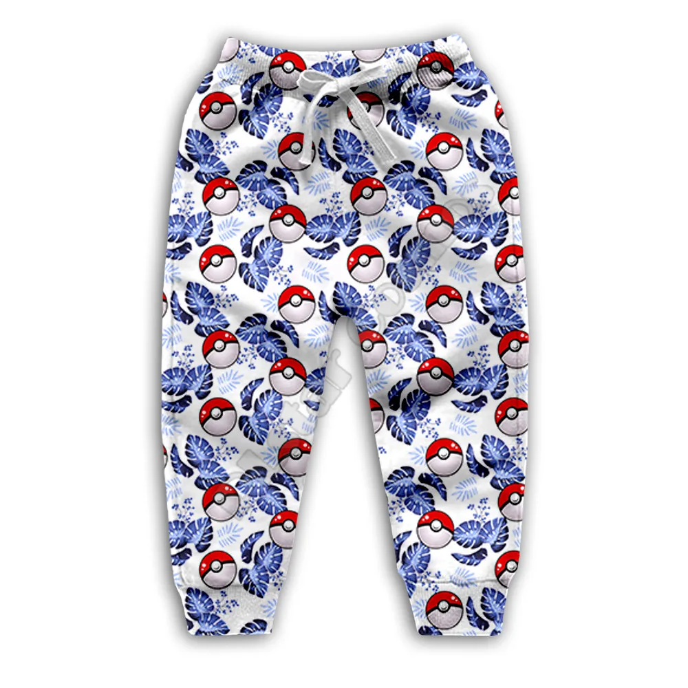 Funny Cartoon 3d printed Hoodies family suit tshirt zipper Pullover Kids Suit Sweatshirt Tracksuit/Pants 08