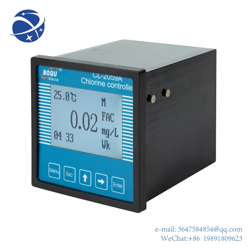 

Yun YiCL-2059A Online измеритель остаточного хлора