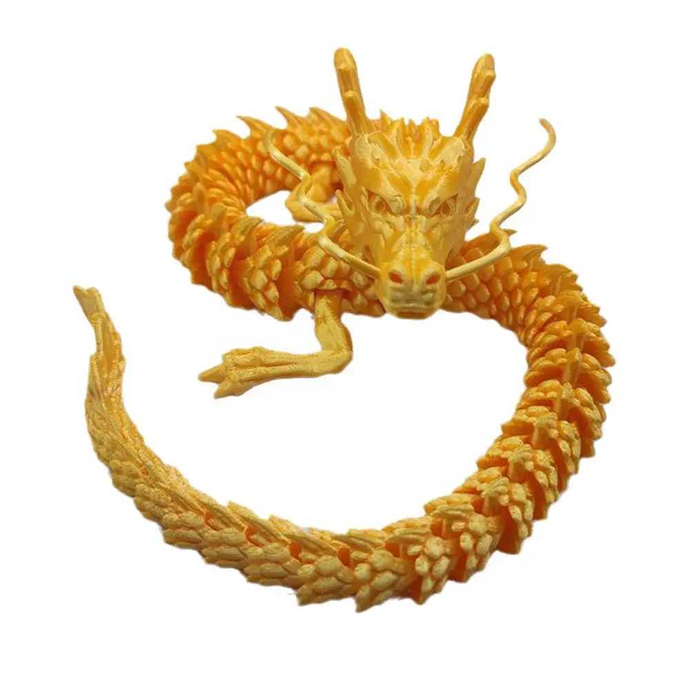 

Большой высококачественный шарнирный дракон с 3d печатью, артикулированная игрушка-антистресс Y6v1