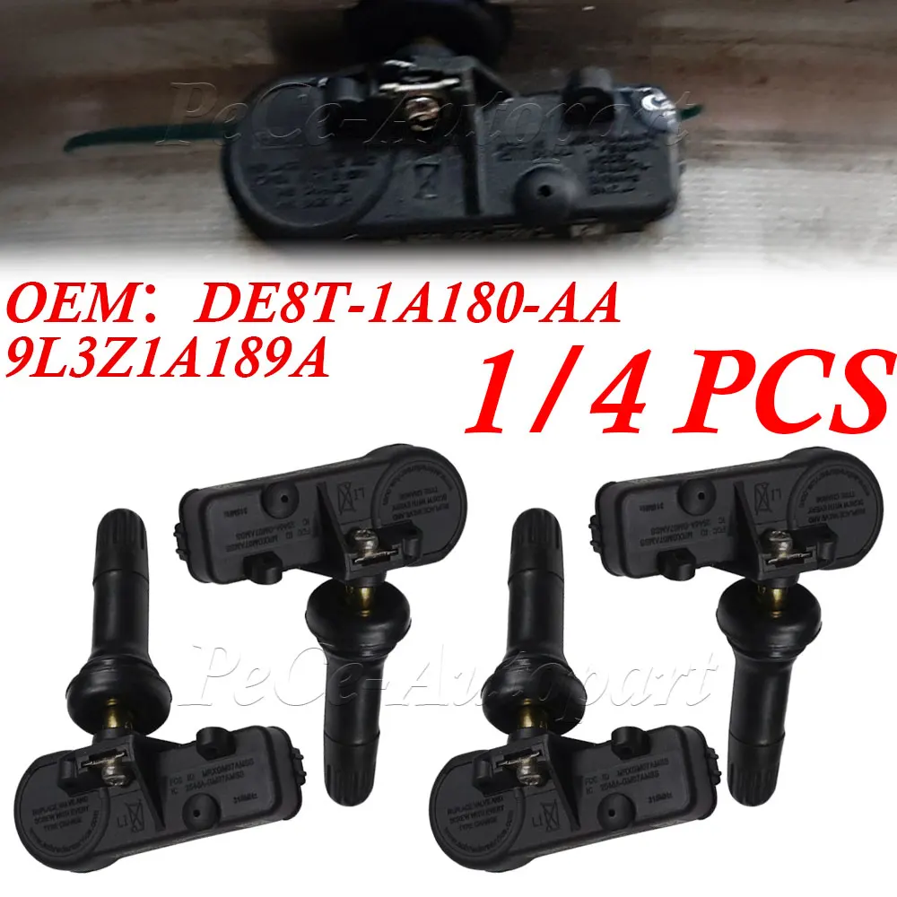 1/4 шт. 9L3T-1A180-AF датчик давления в шинах 9L3Z1A189A для 2010-14 Ford Fusion Mustang Focus F-150 TPMS 315 МГц