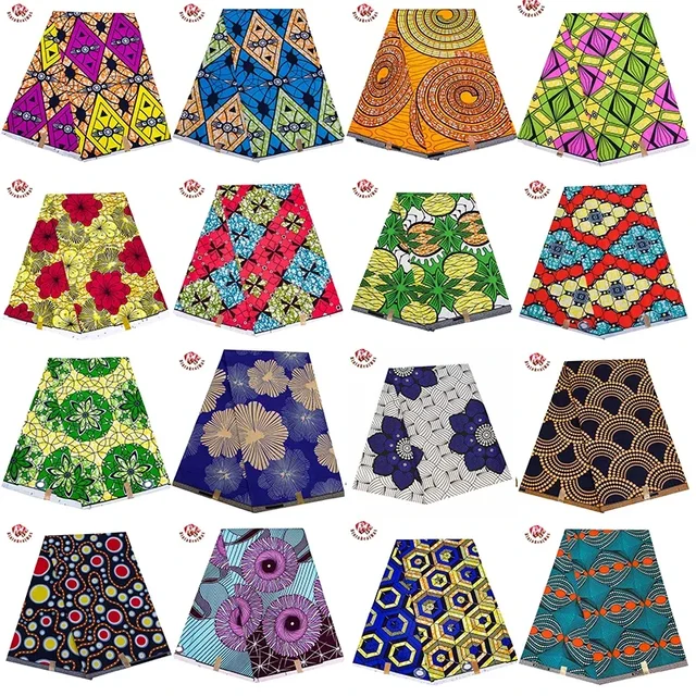 BintaRealWax African material fabric 2023 high quality Polyester Prints  Fabrics By the Yard Fabrics for Handwrok Sewing FP6468 - AliExpress