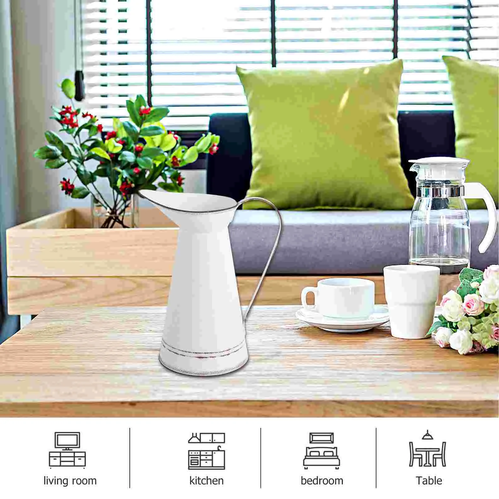 Садовый горшок цветочный винтажный Настольный ваза для домашнего декора