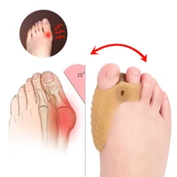 silicone gel thumb corrector bunion foot toe hallux valgus protector separator finger straightener adjuster foot care tool