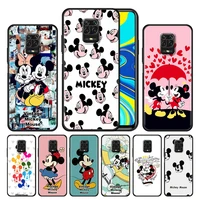 phone case cover for xiaomi redmi note 10 11 pro mi 11 lite 11t 10t 11s 9t 5g 10s capa protection shell disney mickey mouse