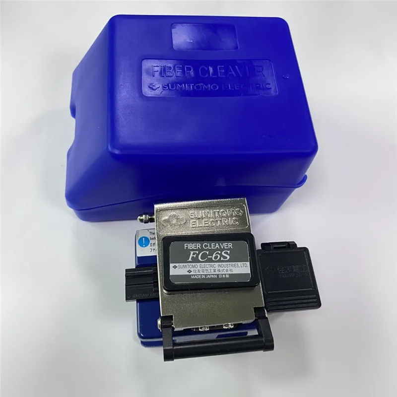 Sumitomo High Precision FC-6S Optical Fiber Cleaver with Scrap Collector FC6S FTTH Cutting Knife