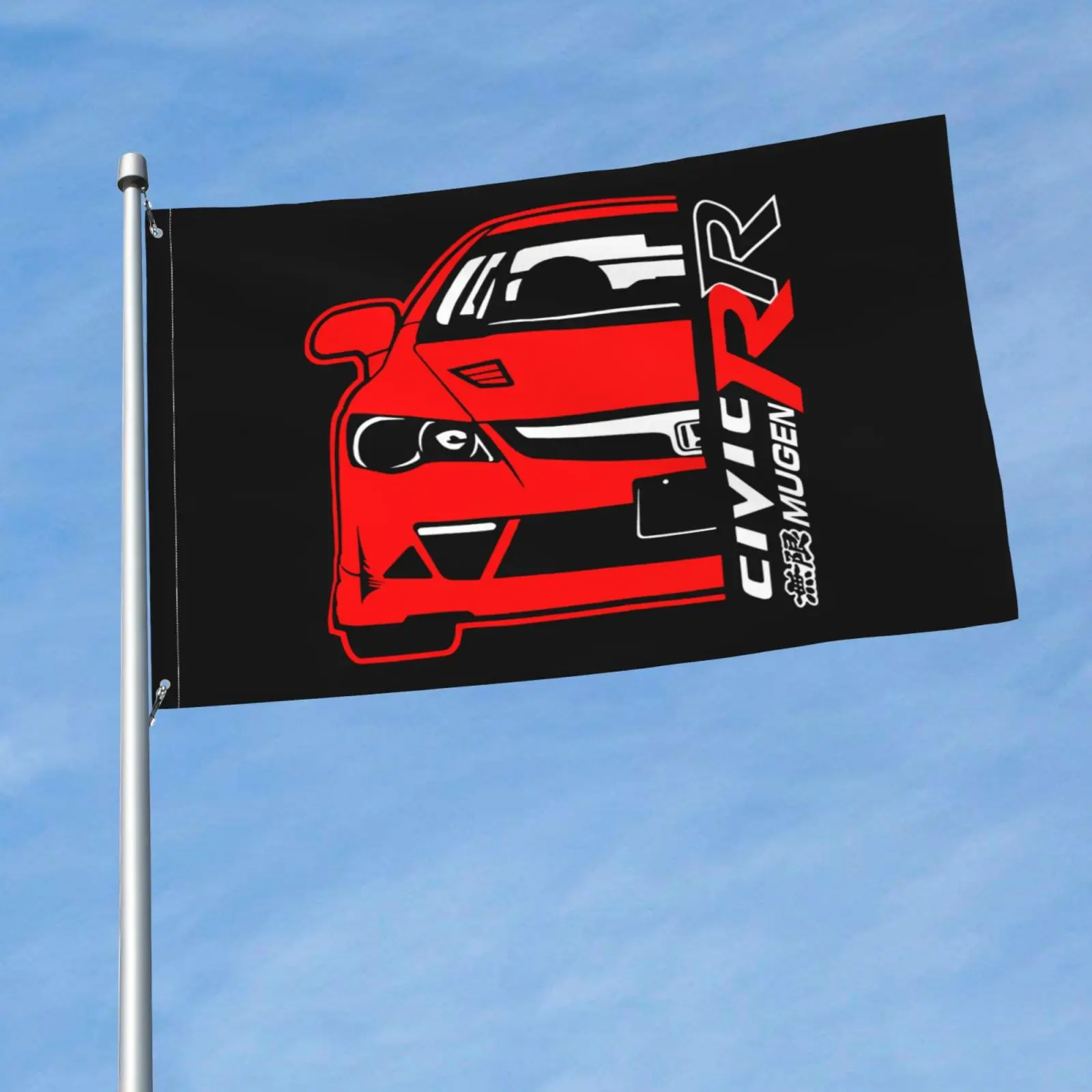 Honda Civic Mugen Rr автомобильные гонки флаг Banner рекламный Спорт Открытый Национальный |