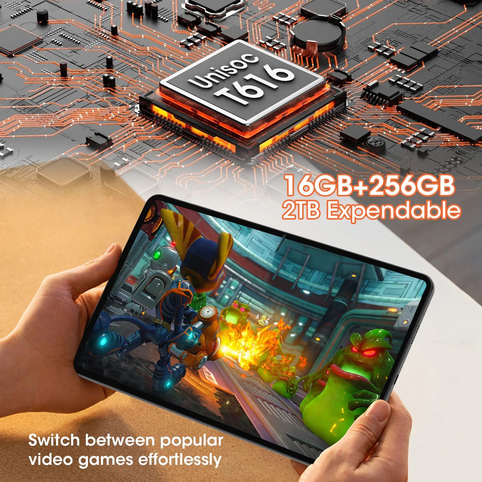 Планшет CWOWDEFU 12 дюймов 2K FHD