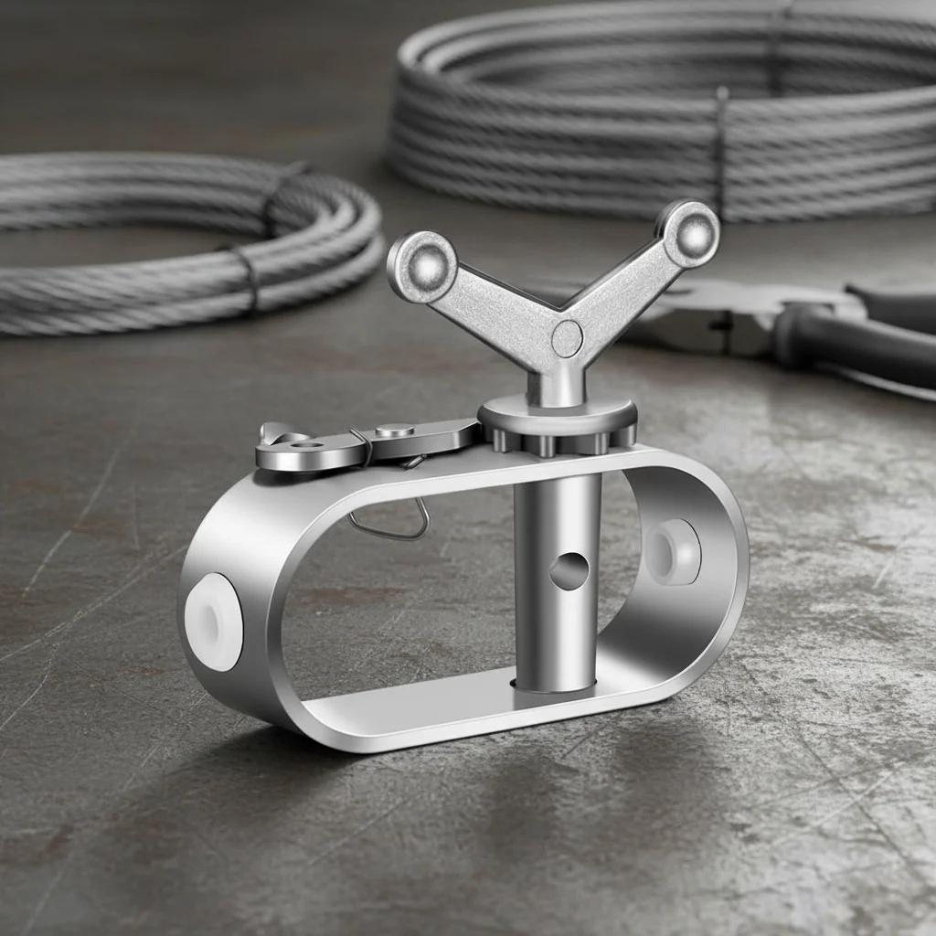 

Натяжитель проволоки нержавеющая сталь серебристый