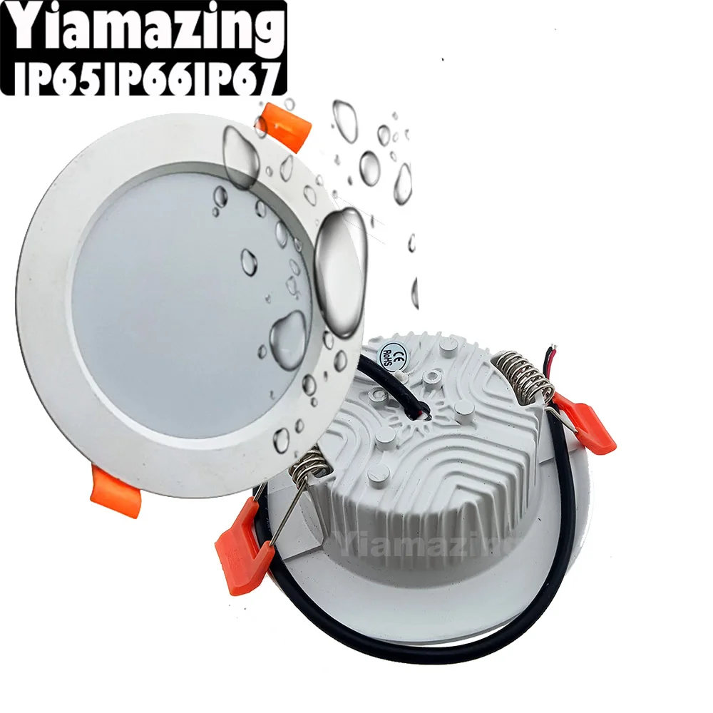 IP67 Открытый Водонепроницаемый IP65 IP66 220 В Кухонный светодиодный потолочный