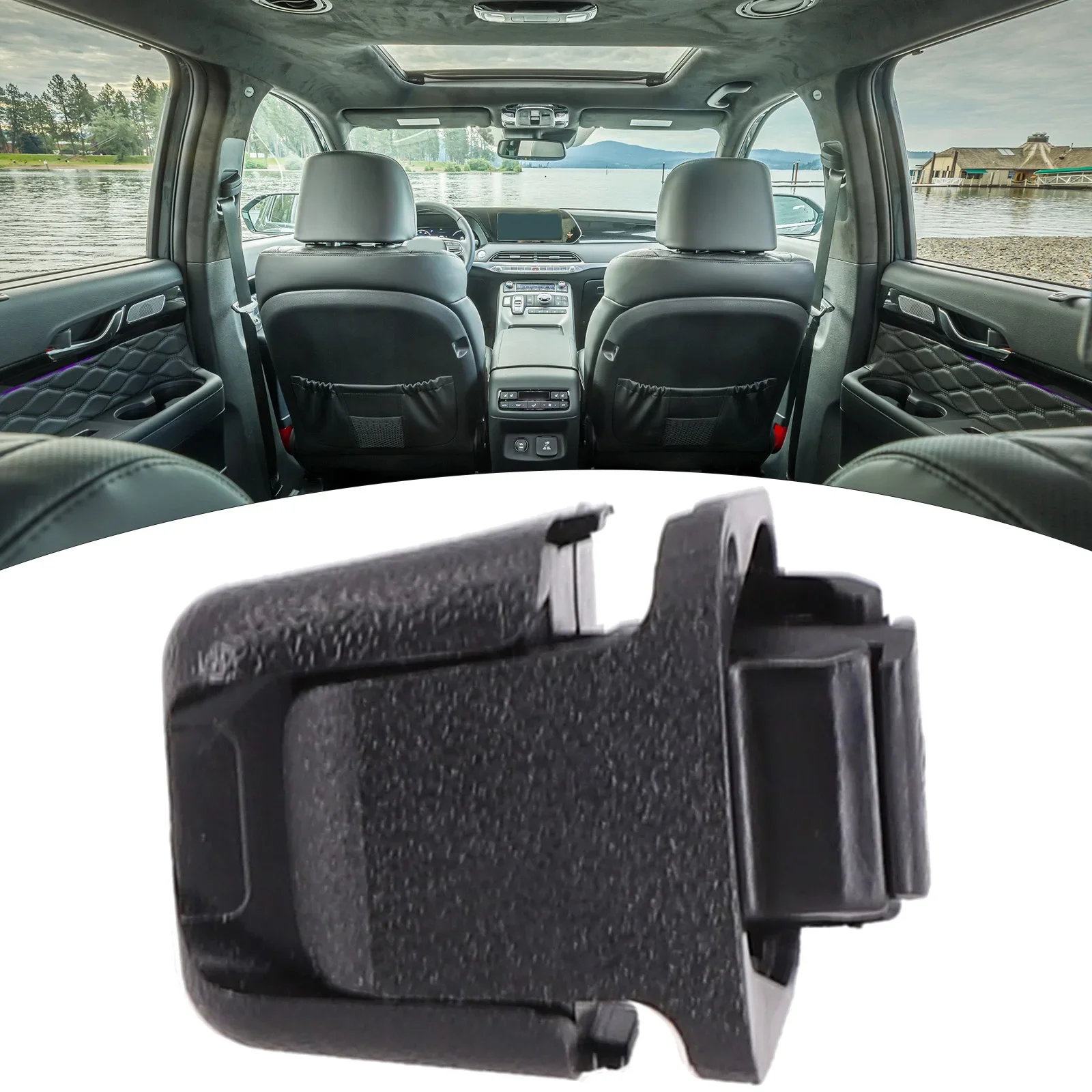 

Зажим для штор на окно задней двери автомобиля, зажим-крючок 83917S8000CA для Hyundai для Palisade, крючок для штор для межкомнатной задней двери