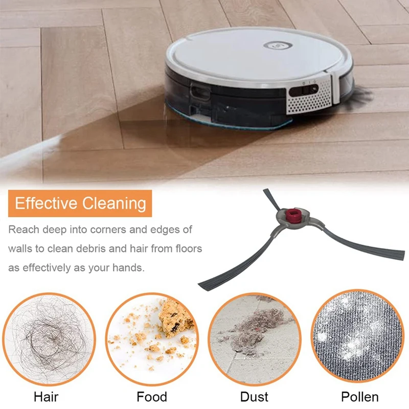 Replacement Parts Side Brush Hepa Filter High Guality Compatible For Ecovacs U2 DGN22 Robot Vacuum Cleaner Accessories