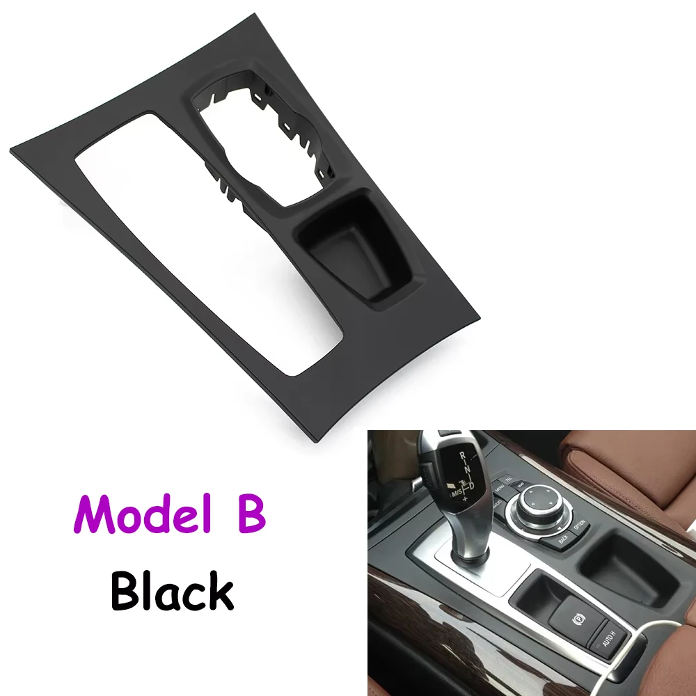 

E70 E71 E72 LHD Автомобильная центральная консоль, коробка передач, крышка переключения передач, замена панели для BMW X5 X6 2007-2013 51166954947 51169164485